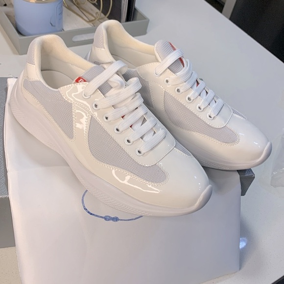 Prada America’s Cup biker fabric sneakers - Picture 1 of 5